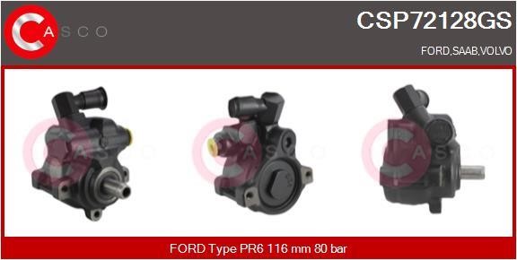 Casco CSP72128GS Hydraulic Pump, steering system CSP72128GS: Buy near me in Poland at 2407.PL - Good price!