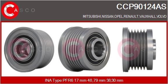 Casco CCP90124AS Belt pulley generator CCP90124AS: Buy near me at 2407.PL in Poland at an Affordable price!