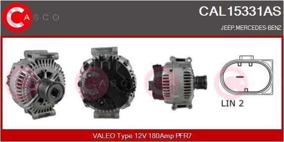 Casco CAL15331AS Alternator CAL15331AS: Buy near me in Poland at 2407.PL - Good price!