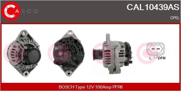Casco CAL10439AS Alternator CAL10439AS: Buy near me in Poland at 2407.PL - Good price!