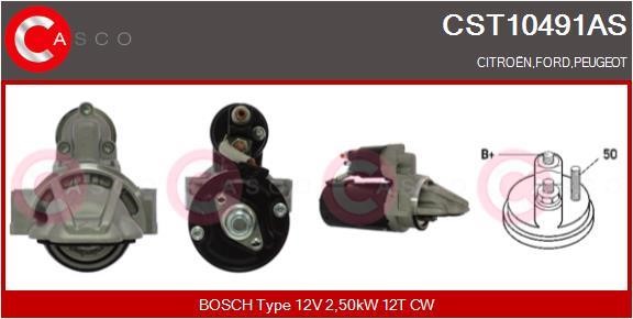 Casco CST10491AS Стартер CST10491AS: Отличная цена - Купить в Польше на 2407.PL!