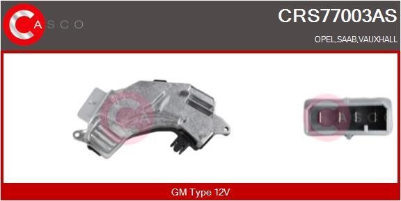 Casco CRS77003AS Resistor, interior blower CRS77003AS: Buy near me in Poland at 2407.PL - Good price!