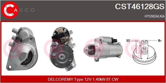 Casco CST46128GS Starter CST46128GS: Buy near me in Poland at 2407.PL - Good price!