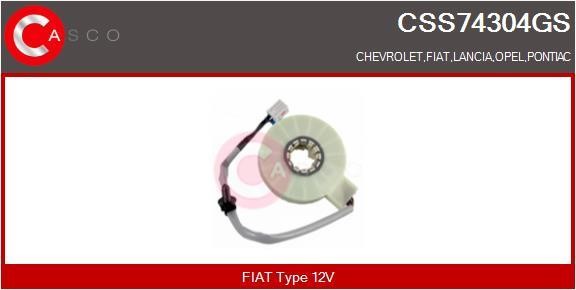 Casco CSS74304GS Steering wheel position sensor CSS74304GS: Buy near me in Poland at 2407.PL - Good price!