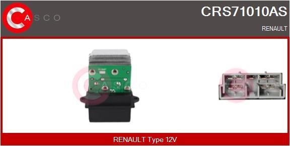 Casco CRS71010AS Резистор, компресор салону CRS71010AS: Приваблива ціна - Купити у Польщі на 2407.PL!