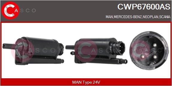 Casco CWP67600AS Water Pump, window cleaning CWP67600AS: Buy near me in Poland at 2407.PL - Good price!