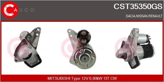 Casco CST35350GS Starter CST35350GS: Buy near me in Poland at 2407.PL - Good price!