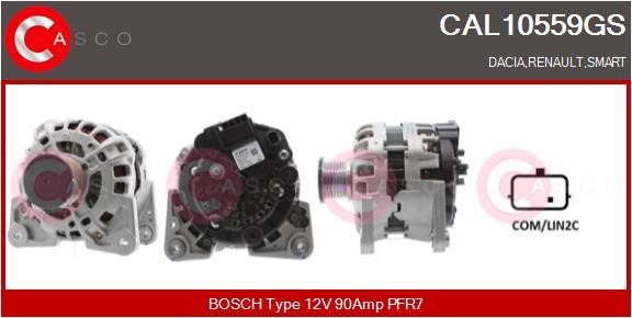Casco CAL10559GS Alternator CAL10559GS: Buy near me in Poland at 2407.PL - Good price!