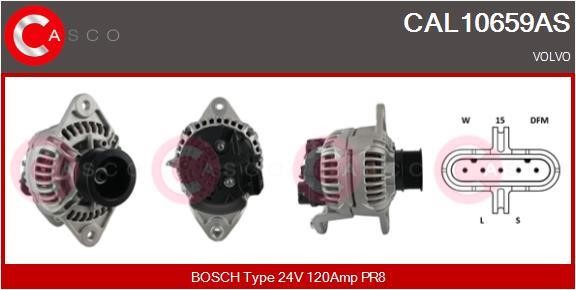 Casco CAL10659AS Alternator CAL10659AS: Buy near me in Poland at 2407.PL - Good price!