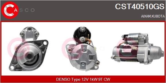 Casco CST40510GS Стартер CST40510GS: Отличная цена - Купить в Польше на 2407.PL!