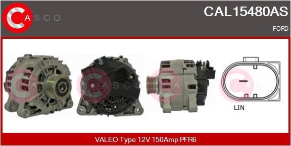 Casco CAL15480AS Alternator CAL15480AS: Buy near me in Poland at 2407.PL - Good price!