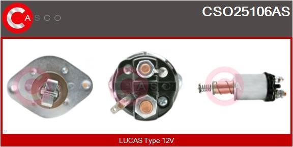 Casco CSO25106AS Solenoid Switch, starter CSO25106AS: Buy near me in Poland at 2407.PL - Good price!