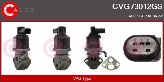 Casco CVG73012GS Клапан рециркуляции отработанных газов EGR CVG73012GS: Отличная цена - Купить в Польше на 2407.PL!