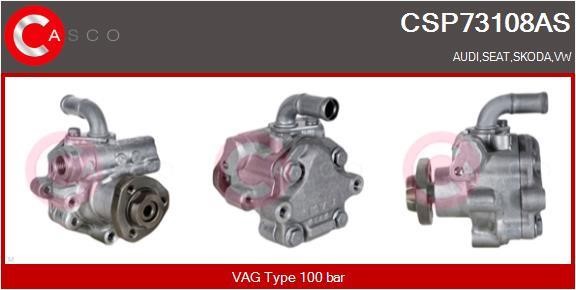 Casco CSP73108AS Hydraulic Pump, steering system CSP73108AS: Buy near me in Poland at 2407.PL - Good price!