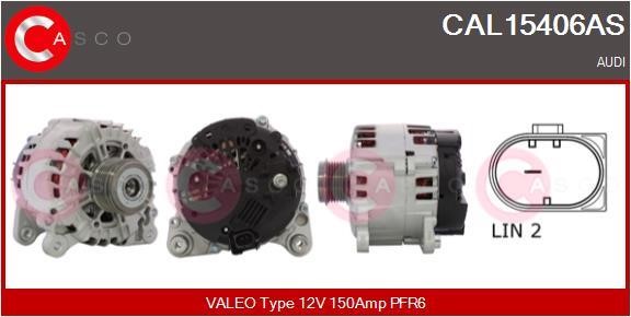 Casco CAL15406AS Alternator CAL15406AS: Atrakcyjna cena w Polsce na 2407.PL - Zamów teraz!