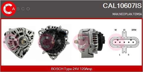 Casco CAL10607IS Alternator CAL10607IS: Buy near me in Poland at 2407.PL - Good price!