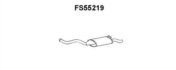 Faurecia FS55219 End Silencer FS55219: Buy near me in Poland at 2407.PL - Good price!