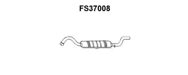 Faurecia FS37008 End Silencer FS37008: Buy near me in Poland at 2407.PL - Good price!