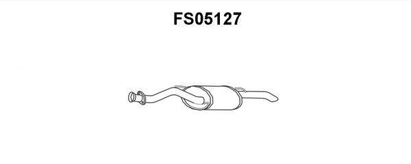 Faurecia FS05127 End Silencer FS05127: Buy near me in Poland at 2407.PL - Good price!