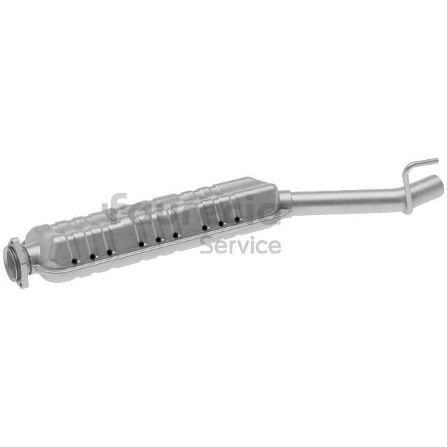 Faurecia FS50096 Middle Silencer FS50096: Buy near me in Poland at 2407.PL - Good price!