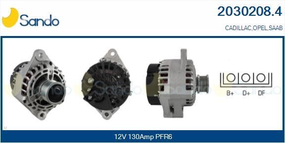 Sando 2030208.4 Alternator 20302084: Buy near me at 2407.PL in Poland at an Affordable price!