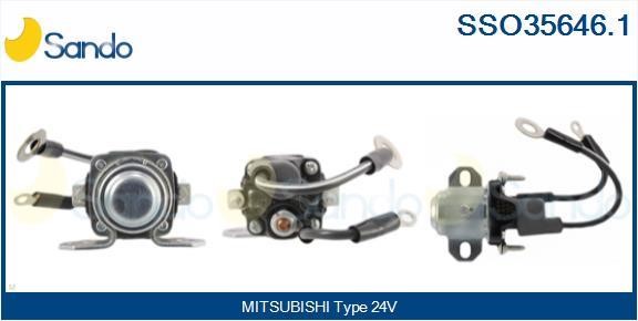 Sando SSO35646.1 Przekaźnik rozrusznika ze zworą wciąganą SSO356461: Dobra cena w Polsce na 2407.PL - Kup Teraz!