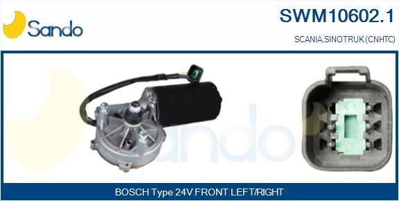 Sando SWM10602.1 Silnik wycieraczki szyby SWM106021: Dobra cena w Polsce na 2407.PL - Kup Teraz!