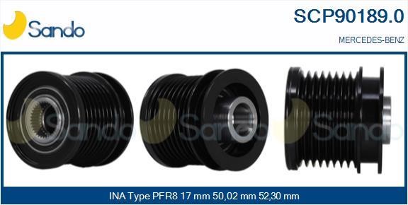 Sando SCP90189.0 Belt pulley generator SCP901890: Buy near me in Poland at 2407.PL - Good price!