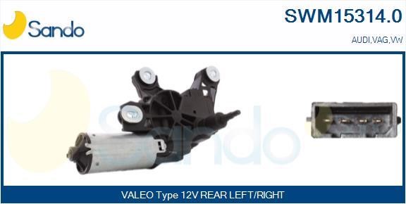Sando SWM15314.0 Мотор стеклоочистителя SWM153140: Отличная цена - Купить в Польше на 2407.PL!