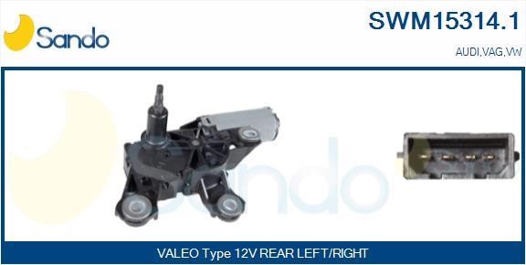 Sando SWM15314.1 Мотор склоочисника SWM153141: Приваблива ціна - Купити у Польщі на 2407.PL!