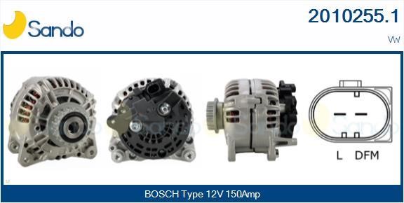 Sando 2010255.1 Alternator 20102551: Buy near me at 2407.PL in Poland at an Affordable price!