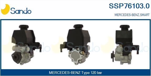 Sando SSP76103.0 Hydraulic Pump, steering system SSP761030: Buy near me in Poland at 2407.PL - Good price!