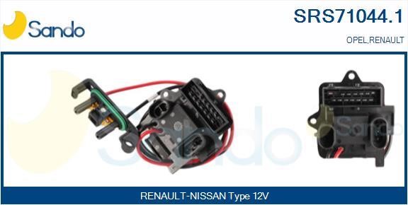 Sando SRS71044.1 Resistor, interior blower SRS710441: Buy near me in Poland at 2407.PL - Good price!