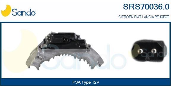 Sando SRS70036.0 Resistor, interior blower SRS700360: Buy near me in Poland at 2407.PL - Good price!