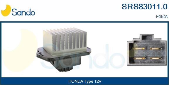 Sando SRS83011.0 Resistor, interior blower SRS830110: Buy near me in Poland at 2407.PL - Good price!