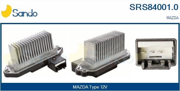 Sando SRS84001.0 Resistor, interior blower SRS840010: Buy near me at 2407.PL in Poland at an Affordable price!