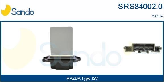 Sando SRS84002.0 Resistor, interior blower SRS840020: Buy near me at 2407.PL in Poland at an Affordable price!