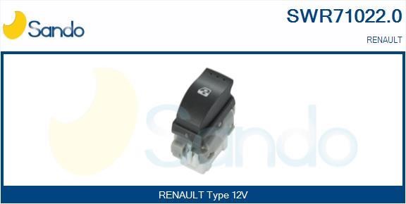 Sando SWR71022.0 Power window button SWR710220: Buy near me in Poland at 2407.PL - Good price!