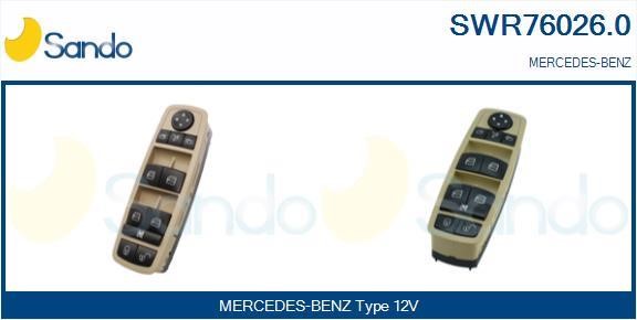 Sando SWR76026.0 Кнопка стеклоподъёмника SWR760260: Отличная цена - Купить в Польше на 2407.PL!