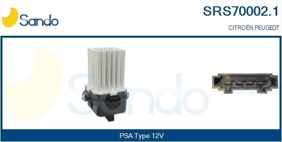 Sando SRS70002.1 Сопротивление, вентилятор салона SRS700021: Отличная цена - Купить в Польше на 2407.PL!