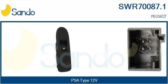 Sando SWR70087.1 Power window button SWR700871: Buy near me in Poland at 2407.PL - Good price!