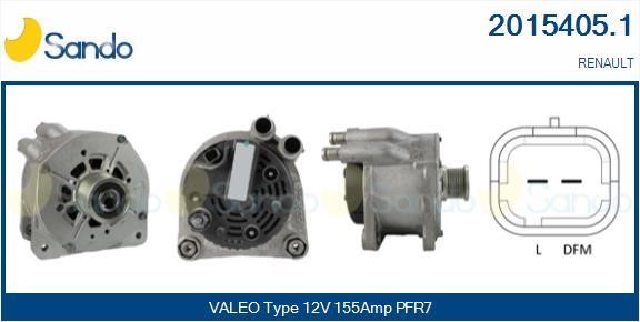 Sando 2015405.1 Alternator 20154051: Buy near me in Poland at 2407.PL - Good price!