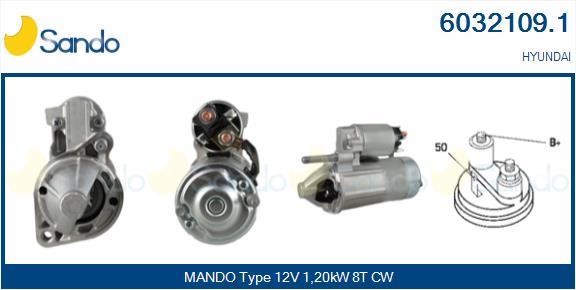 Sando 6032109.1 Starter 60321091: Buy near me in Poland at 2407.PL - Good price!