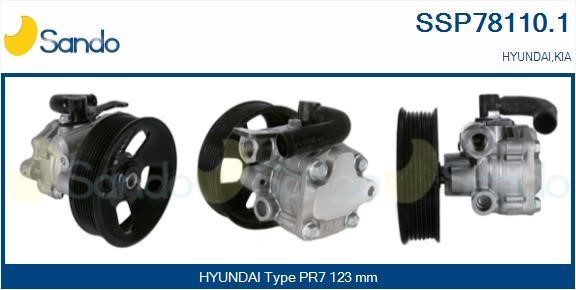Sando SSP78110.1 Pompa hydrauliczna, układ kierowniczy SSP781101: Dobra cena w Polsce na 2407.PL - Kup Teraz!