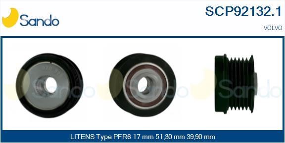 Sando SCP92132.1 Belt pulley generator SCP921321: Buy near me in Poland at 2407.PL - Good price!