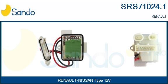 Sando SRS71024.1 Резистор, компресор салону SRS710241: Приваблива ціна - Купити у Польщі на 2407.PL!