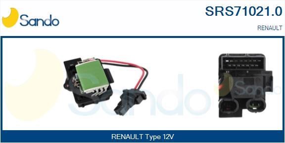 Sando SRS71021.0 Resistor, interior blower SRS710210: Buy near me in Poland at 2407.PL - Good price!