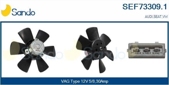 Sando SEF73309.1 Hub, engine cooling fan wheel SEF733091: Buy near me in Poland at 2407.PL - Good price!