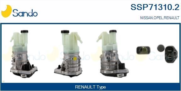 Sando SSP71310.2 Hydraulic Pump, steering system SSP713102: Buy near me in Poland at 2407.PL - Good price!