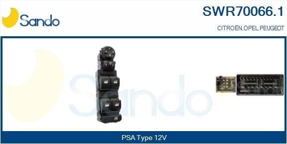 Sando SWR70066.1 Power window button SWR700661: Buy near me in Poland at 2407.PL - Good price!